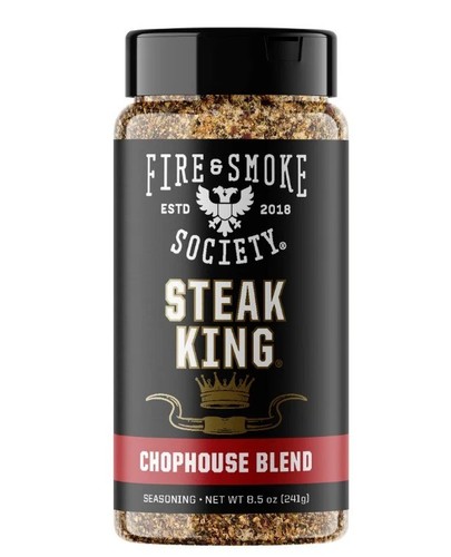Fire smoke society steak - &,
